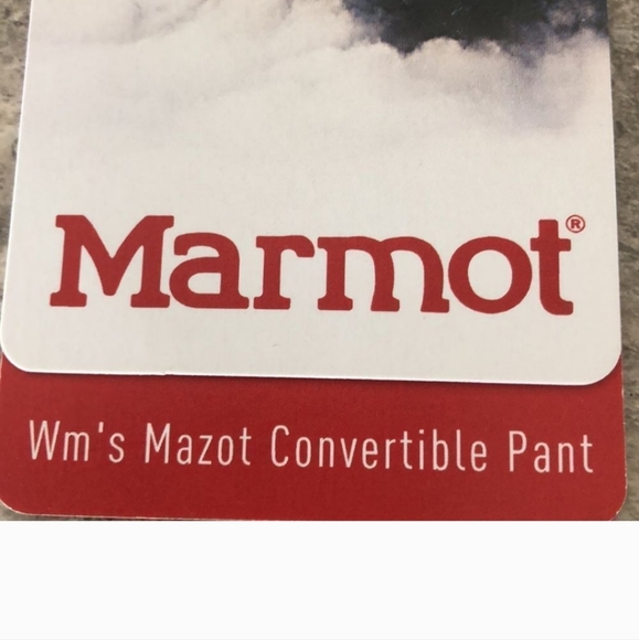 Marmot women's black Mazot convertible pants trousers. Size 8 - Picture 6 of 11